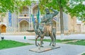 The monument to Nasreddin Hodja Royalty Free Stock Photo