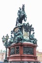 The monument to Nicholas I, St. Isaacs Square