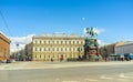 The monument to Nicholas I in St Petersburg