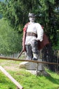 Monument to Nikola Shugai in the village Kolochava, Transcarpathia