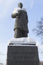 Monument to Nikolai Ernestovich Bauman at the Elokhovskaya Square in Moscow