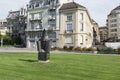 Monument to Nikolai Gogol in Vevey