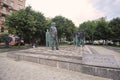 Monument to Nobel laureate Joseph Brodsky in Moscow