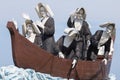 Monument to the nuns on the waterfront in Dumaguete, Philippines