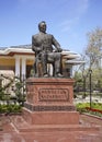 Monument to Nursultan Nazarbayev in Ankara. Turkey Royalty Free Stock Photo