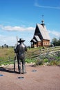 Monument to a paintor Isaak Levitan