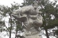 Monument to the paratrooper at the Paratrooper in the village of Royalty Free Stock Photo