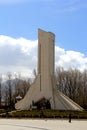 The Monument to the Peaceful Liberation of Tibet in Lhasa, in the Potala Palace Square Royalty Free Stock Photo