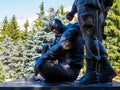 Memorial Slavy monument, Almaty, Kazakhstan