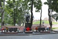 Monument to perished of World War II in Belarus Royalty Free Stock Photo