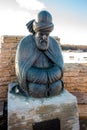 Kaluga region, Russia - March 2019: Monument to the Persian poet Jalal ad-Din Muhammad Rumi Royalty Free Stock Photo