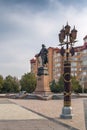 Monument to Peter the Great, Astrakhan, Russia