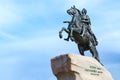 Monument to Peter the Great Bronze Horseman, St. Petersburg, Russia Royalty Free Stock Photo