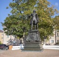 Monument to Peter the Great in the city of Baltiysk. Kaliningrad region