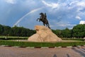 Monument to Peter the Great, known as The Bronze Horseman, St. Petersburg