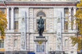 Monument to Peter the Great near the Mikhailovsky Castle in St. Petersburg Royalty Free Stock Photo