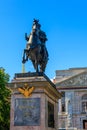 Monument to Peter the Great near St. Michael`s Castle in St. Petersburg, Russia Royalty Free Stock Photo