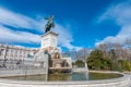 Monument to Philip IV in Madrid, Spain.