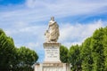 Monument to Pietro Leopoldo I, in Piazza Martiri della Liberta of Pisa, Italy