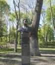 Monument to pilot-cosmonaut Georgy Beregovoy on the Walk of Fame in Kiev