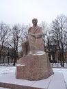 Monument to poet Rainis, Latvia