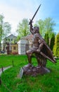 Monument to Polotsk prince Andrey Olgerdovich, Polotsk, Belarus