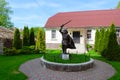 Monument to Polotsk prince Andrey Olgerdovich, Polotsk, Belarus