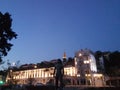 Monument to the port worker - Savamala, Belgrade Royalty Free Stock Photo