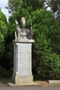 Monument to the priest at Holycross Abbey. Royalty Free Stock Photo