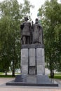 Monument to Prince George Vsevolodovich and Saint Simon of Suzdal, the founders of Nizhny Novgorod.