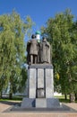 The Monument to Prince Georgy Vsevolodovich and the Holy Hierarch Simon of Suzdal on Nizhny Novgorod Kremlin, Russia