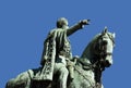 Monument to Prince Mihailo Obrenovic Royalty Free Stock Photo
