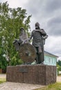 Monument in Staraya Ladoga, Russia