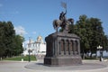 The monument to Prince Vladimir and the saint Fyodor - Baptist of land Vladimir