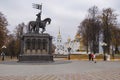 Monument to Prince Vladimir and Saint Fyodor in the city of Vladimir.