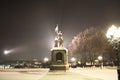 The monument Prince Vladimir and the Saint Fyodor, Vladimir city, Russia