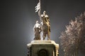 The monument Prince Vladimir and the Saint Fyodor, Vladimir city, Russia