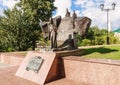 The monument to Pushkin Vitebsk