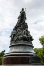 Monument to the queen Ekaterina and her favourites Royalty Free Stock Photo