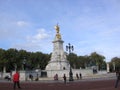 Monument to Queen Victoria in front of Buckingham Palace London United Kingdom Europe Royalty Free Stock Photo