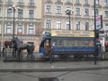 Monument to railwayman, Saint-Petersburg, Russia