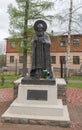 The Monument To Reverend Cornelius ' Pskov-Caves.