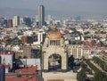 Monument to the Revolution, Tabacalera, Mexico capital city downtown. Royalty Free Stock Photo