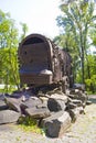 Monument to Roma (Gypsy), killed by fascists during the Second World War in Kyiv in the Babiy Yar, Ukraine Royalty Free Stock Photo