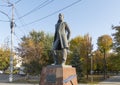 Monument to Russian businessman and benefactor Fyodor Kobzar