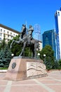 Monument to Russian commander Pyotr Bagration in Moscow