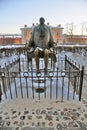 Monument to Russian Emperor Peter First Peter Great Royalty Free Stock Photo