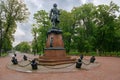 Monument to Russian emperor Peter the Great