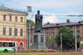 Monument to Russian Prince Yaroslav Wise in Yaroslavl, Russia.