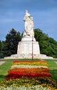 Monument to Russian soldiers in city park